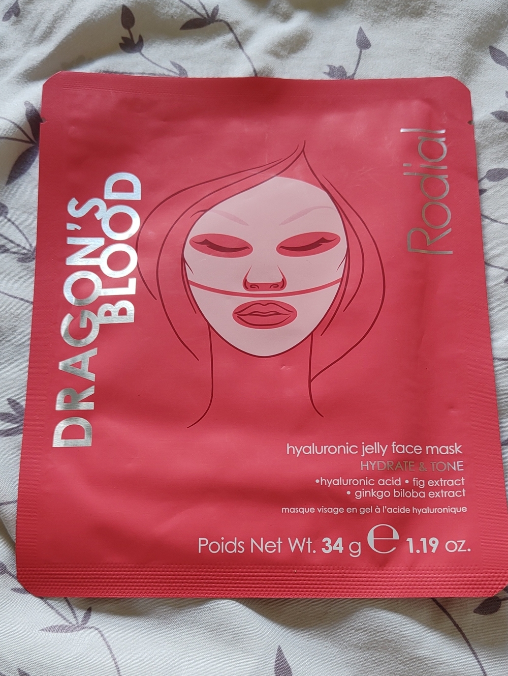 Rodial Dragon's Blood Hyaluronic Acid Jelly Face Mask